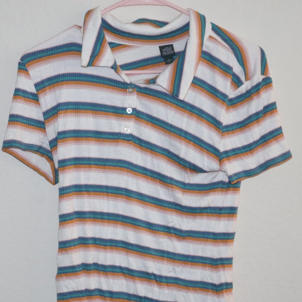 Wild Fable Striped Onesie Size Medium